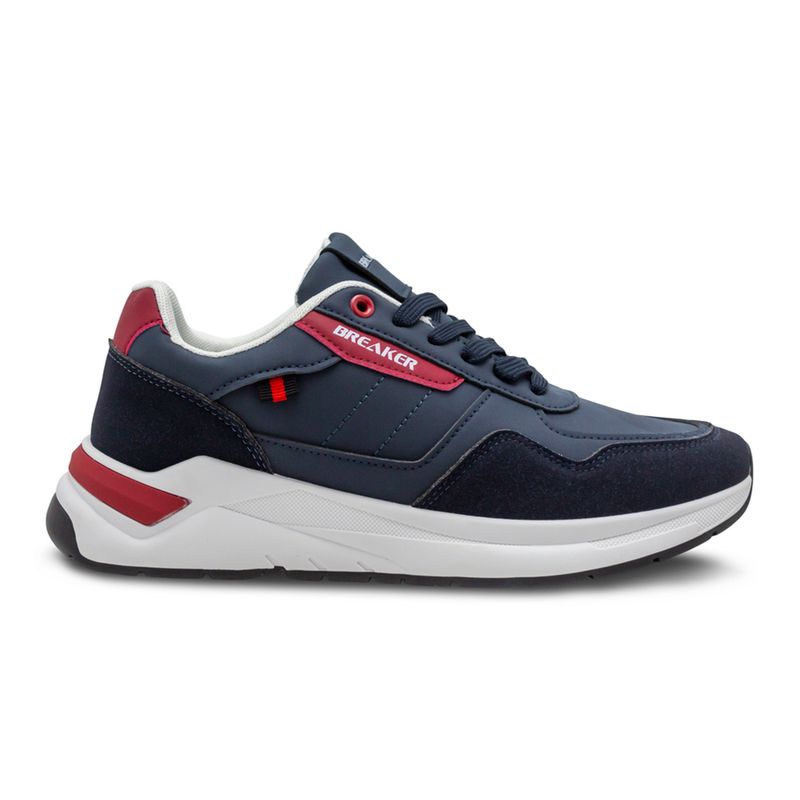 Tenis-Casuales-Deportivos-Azules-Para-Hombre-Breaker-Talla-42-0
