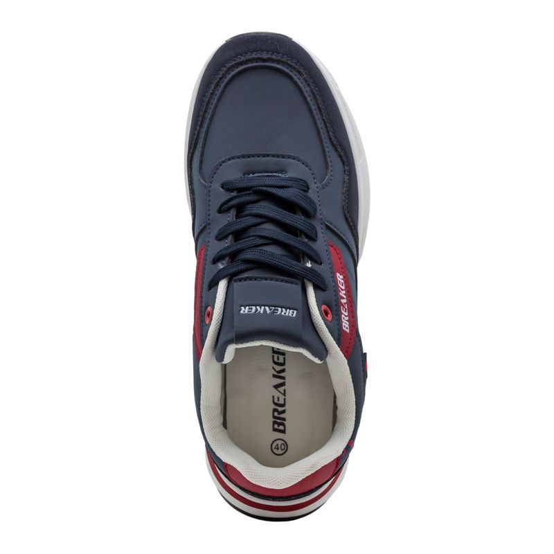 Tenis-Casuales-Deportivos-Azules-Para-Hombre-Breaker-Talla-42-4