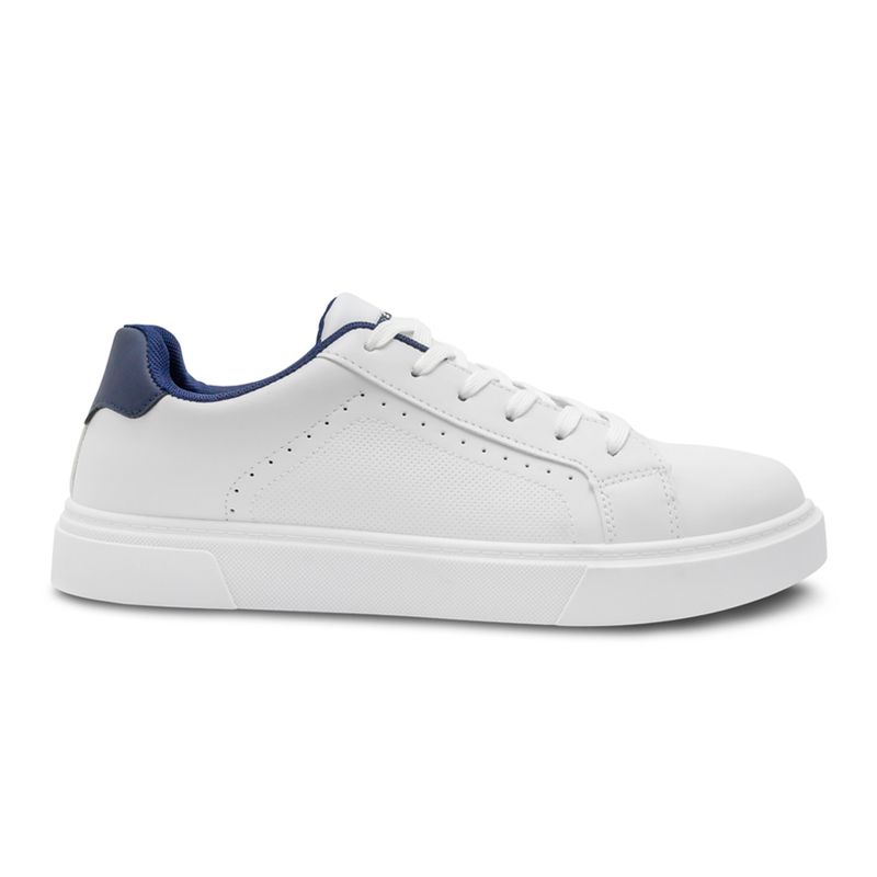 Tenis-Blancos-Con-Azul-Planta-Baja-Para-Hombre-Breaker--Talla-42-0