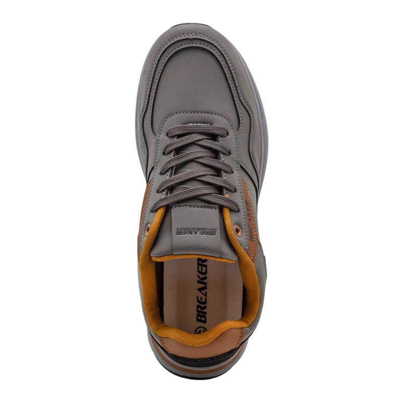 Tenis-Casuales-Deportivos-Grises-Para-Hombre-Breaker-Talla-41-4