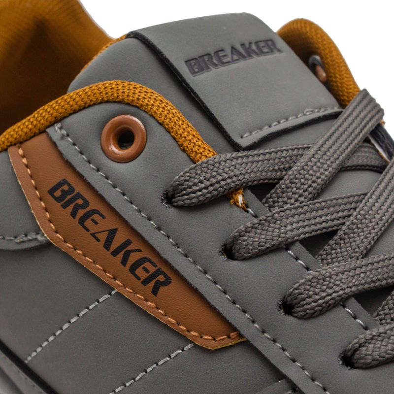 Tenis-Casuales-Deportivos-Grises-Para-Hombre-Breaker-Talla-41-5