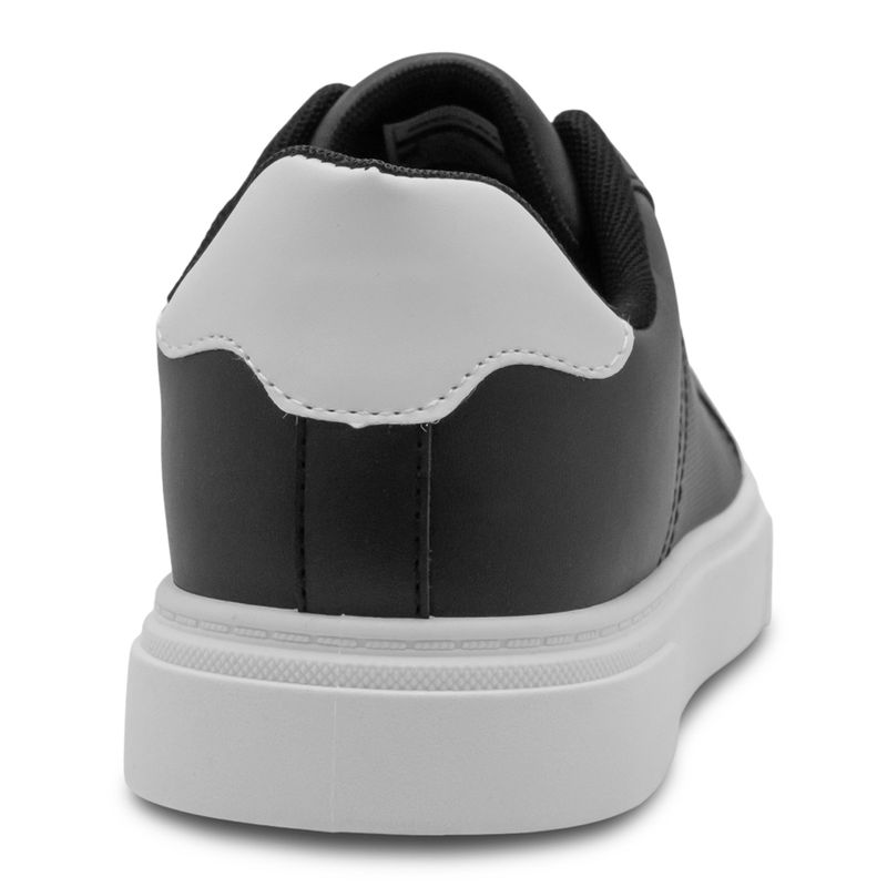 Tenis-Casuales-Negro-Con-Blanco-Para-Hombre-Breaker-Talla-40-3