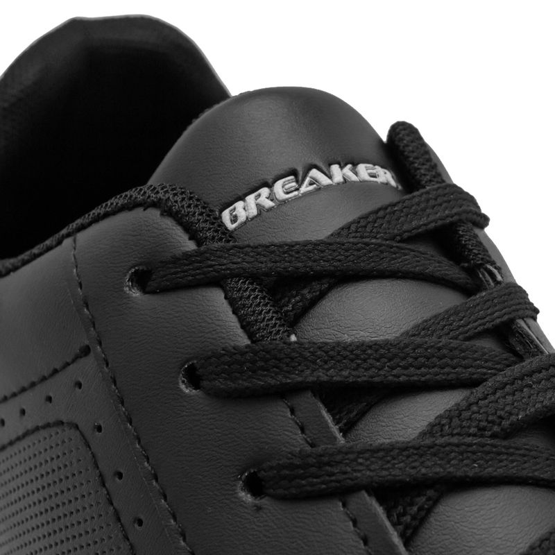 Tenis-Casuales-Negro-Con-Blanco-Para-Hombre-Breaker-Talla-40-5