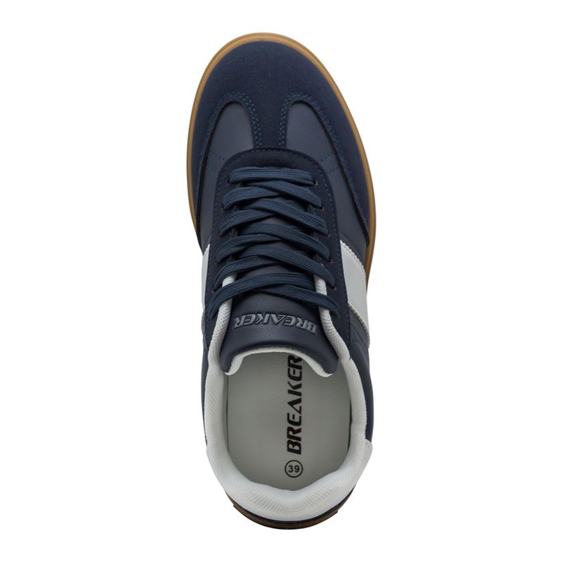 Tenis-Azules-Con-Suela-Amarilla-Para-Hombre-Breaker-Talla-39-4