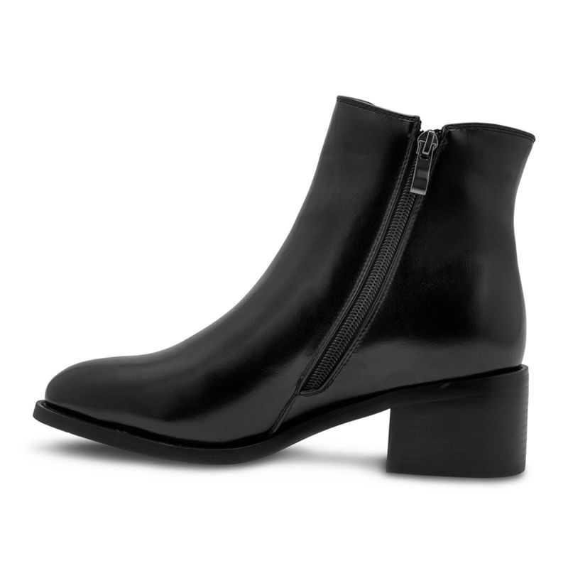 Botines-Negros-Con-Panel-Elástico-Lateral-Mujer-Via-Spring-Talla-36-1