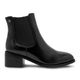 Botines-Negros-Con-Panel-Elástico-Lateral-Mujer-Via-Spring-Talla-38-0