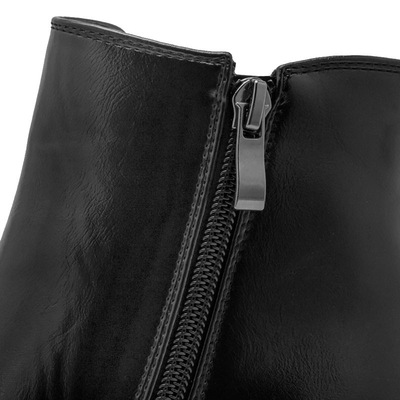 Botines-Negros-Con-Panel-Elástico-Lateral-Mujer-Via-Spring-Talla-38-4