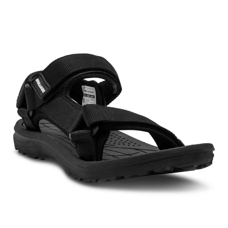 Sandalias-Negras-Planta-Baja-Para-Hombre-Breaker-Talla-40-2