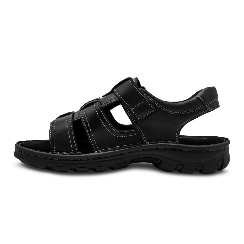 Sandalias-Negras-Ajustables-Para-Hombre-Breaker-Talla-40-1