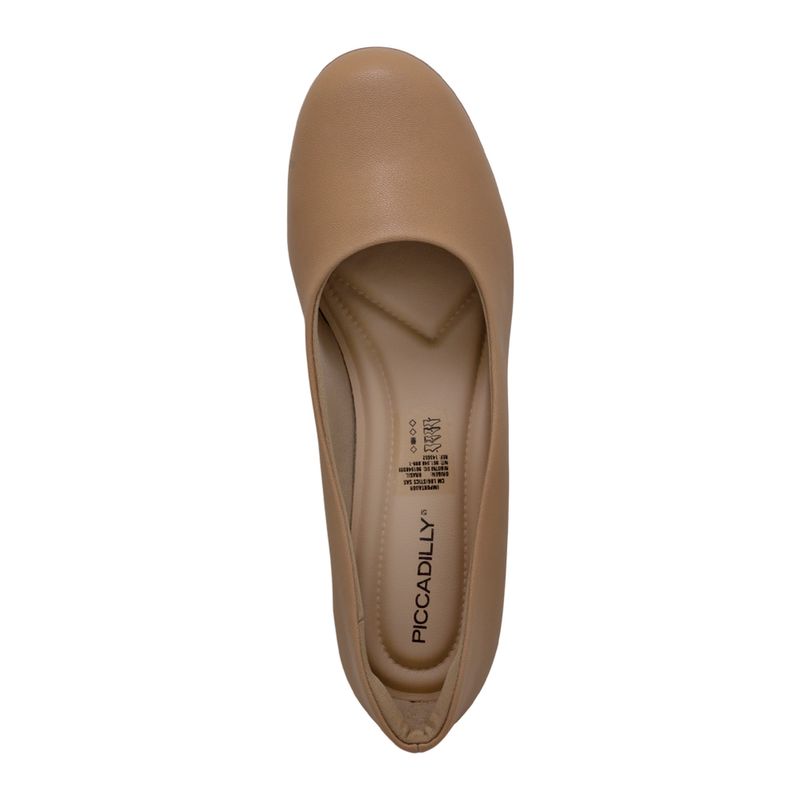 Tacón-Cerrado-Piccadilly--Mujer-Nude-Bajo-Liso-Talla-39-4