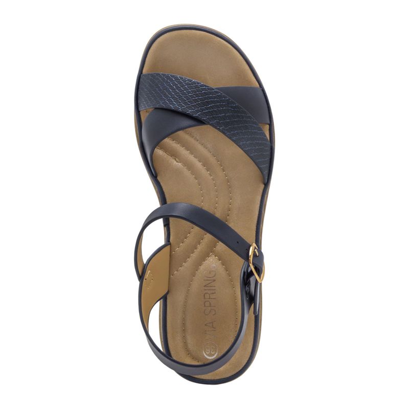 Sandalias-Con-Trabilla-Via-Spring--Mujer-Azul-Planta-Media-Basico-Talla-39-4