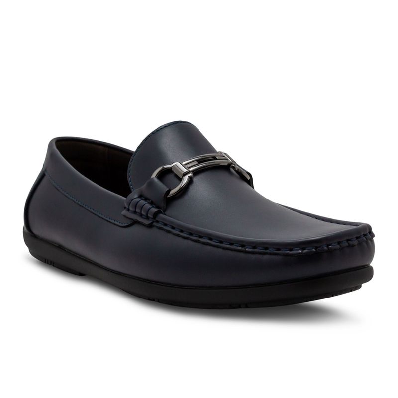 Mocasin-Breaker-Hombre-Azul-Planta-Baja-Hebilla-Talla-41-2