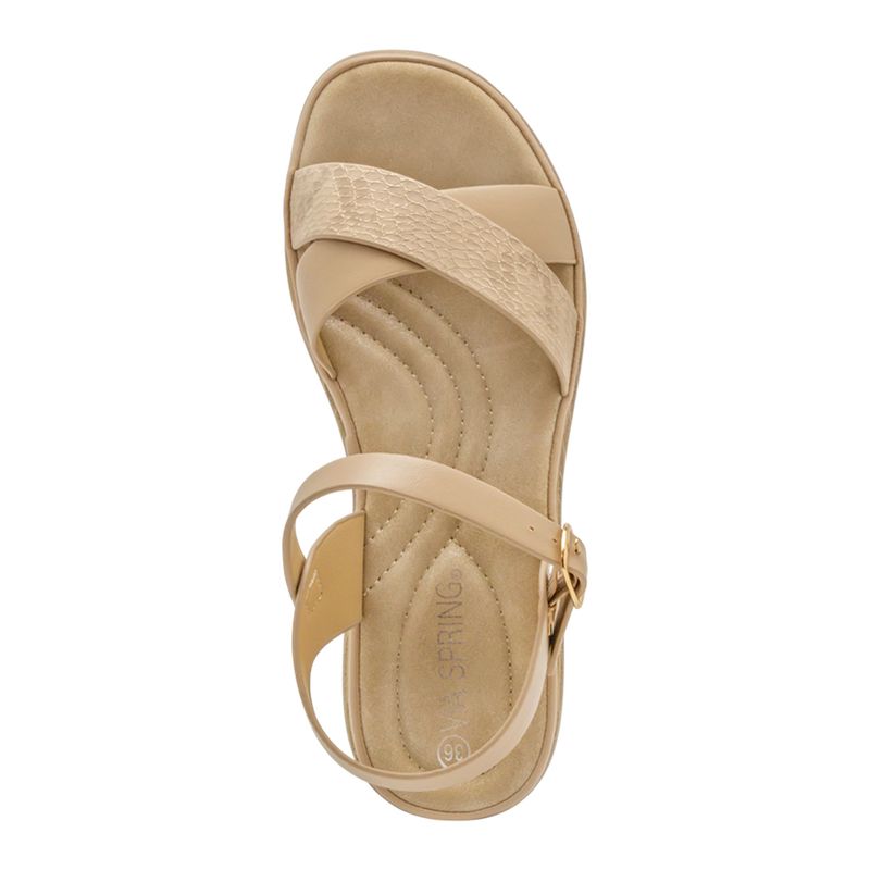 Sandalias-Con-Trabilla-Mujer-Via-Spring--Beige-Planta-Media-Basico-Talla-39-4