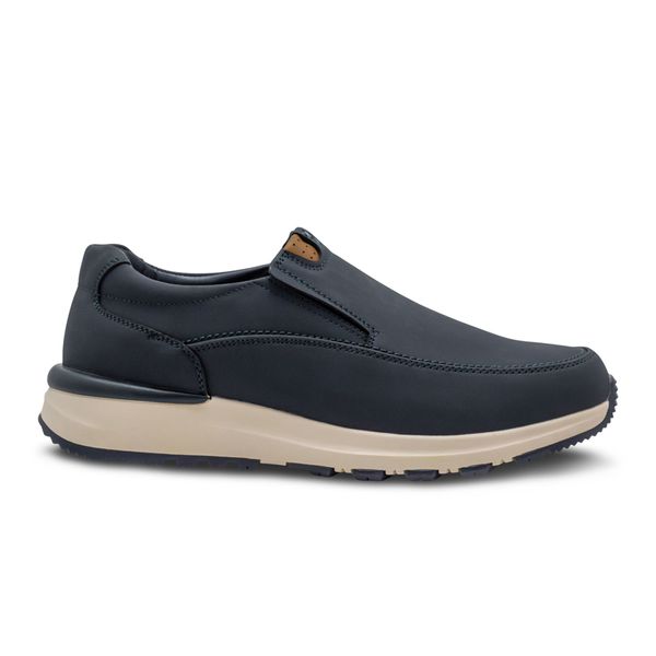 Mocasin Hombre Casual Moda Breaker Azul Planta Baja