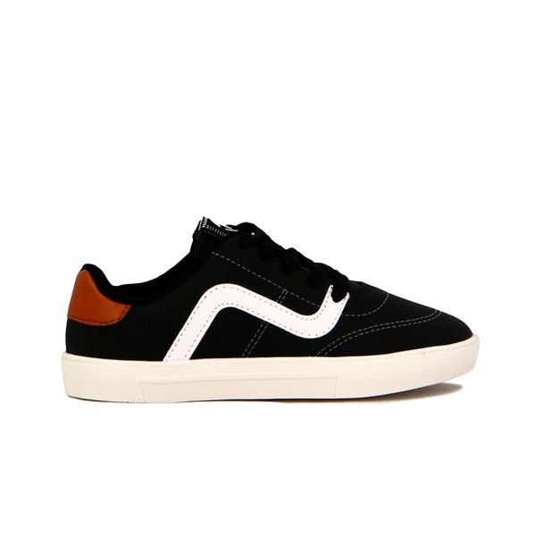 Tenis Infantiles Molekinho Negro Caña Baja Deportivos