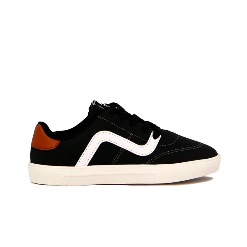 Tenis-Infantiles-Molekinho-Negro-Caña-Baja-Deportivos--Talla-30-0