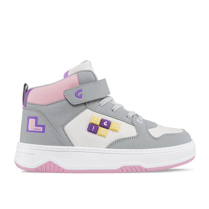 Botas-Infantiles-Los-Gomosos-Blancas-Deportivas-Velcro-Talla-30-0