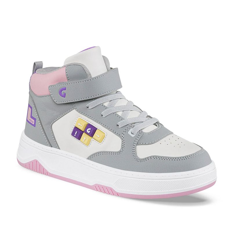 Botas-Infantiles-Los-Gomosos-Blancas-Deportivas-Velcro-Talla-30-1