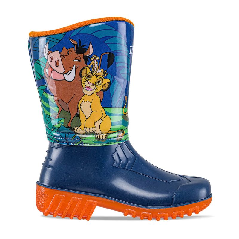 Botas-De-Caucho-Infantiles-Disney-Azules-Talla-30-0