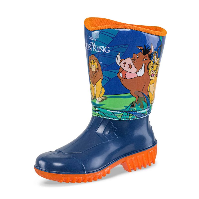 Botas-De-Caucho-Infantiles-Disney-Azules-Talla-30-3
