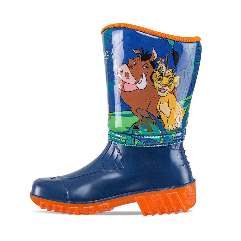 Botas-De-Caucho-Infantiles-Disney-Azules-Talla-30-4