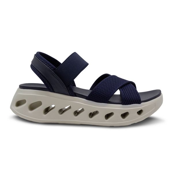 Sandalias Via Spring Mujer Color Azul T26025