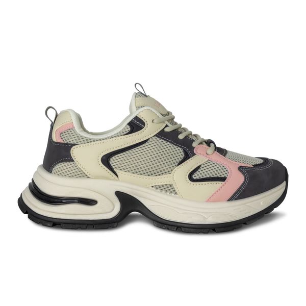 Tenis Color Beige Mujer Marca Via Spring