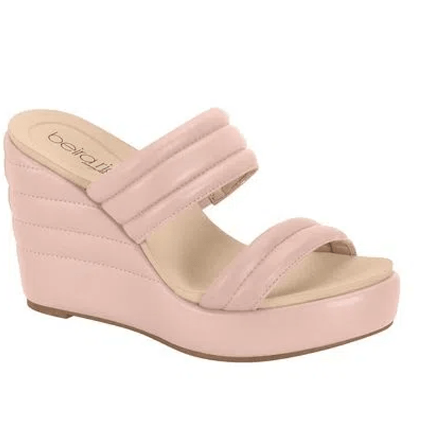 Sandalias Mujer Marca Beira Rio Color Rosa