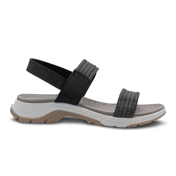 Sandalias Negro Mujer Via Spring Modelo 7840-A3