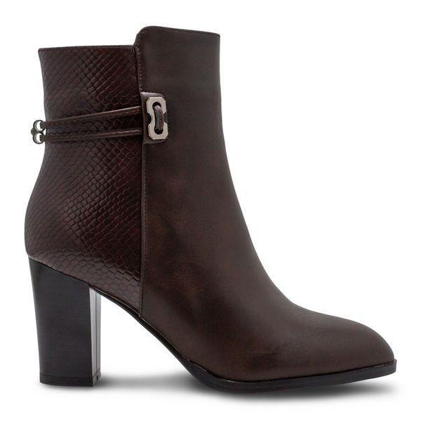 Botines Cafe Mujer Via Spring Modelo P1589-D2761