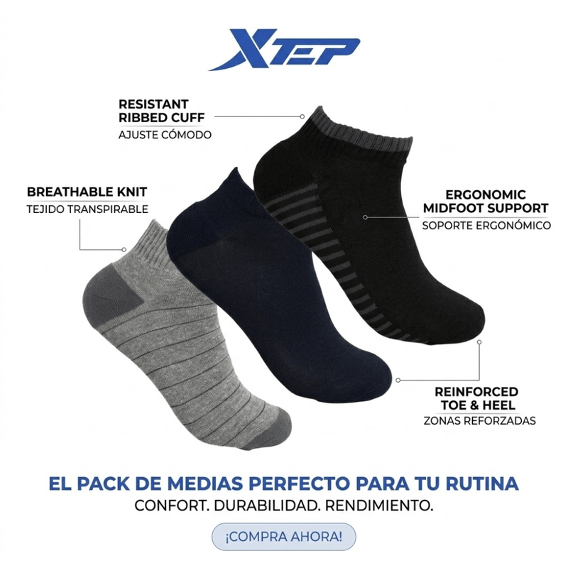 xtep-calcerines-pack