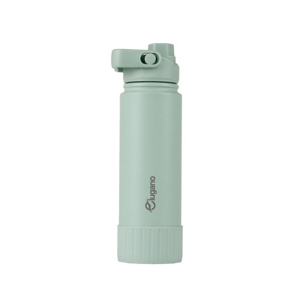 BOTELLA AGUA VERDE MENTA LUGANO