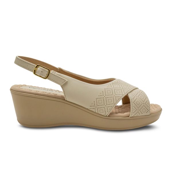 Sandalias Zuecas Piccadilly Planta Media Mujer Blanco 192316