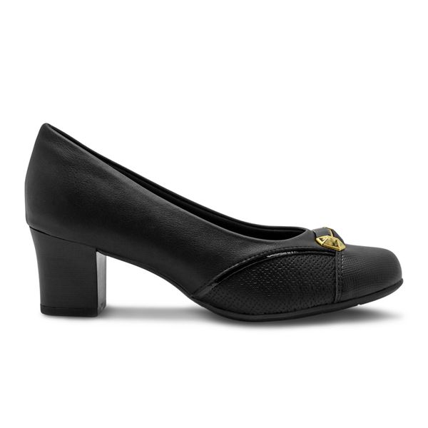 Tacon Formal Cerrado Piccadilly Mujer Negro 192309
