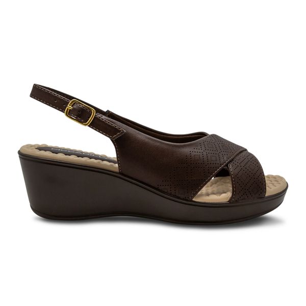 Sandalias Zuecas Piccadilly Planta Media Mujer Café 192317