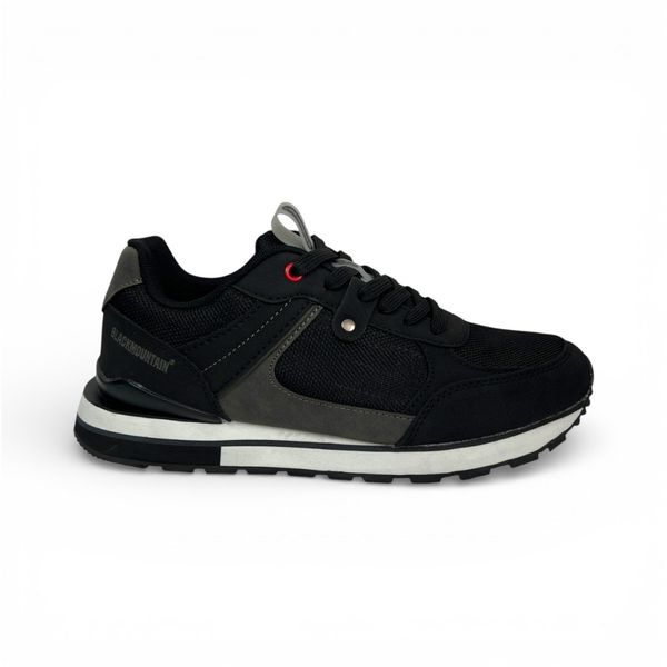 Tenis Deportivos Blackmountain Hombre Negro BMH252301-1