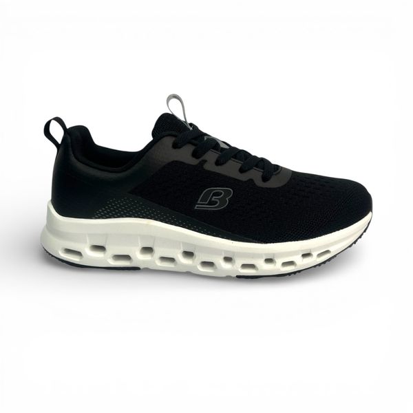 Tenis Running Blackmountain Hombre Negro BMH253051-1