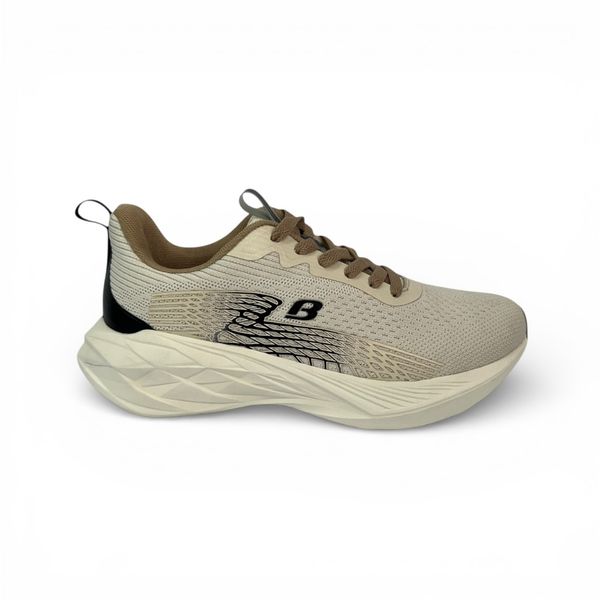 Tenis Running Blackmountain Hombre Beige BMH253126-2