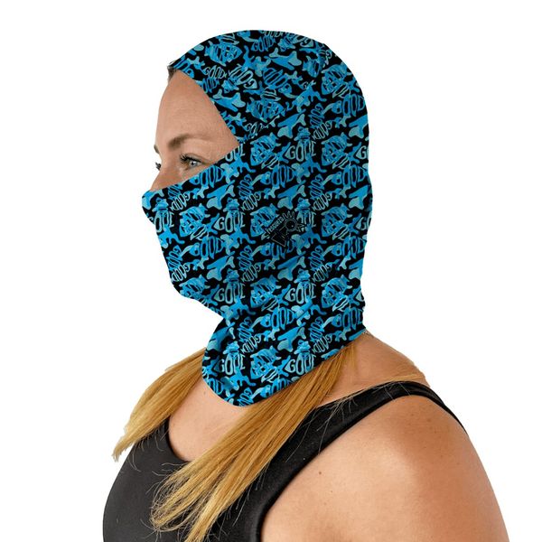 Microfibra Azul Pescuezo 645949