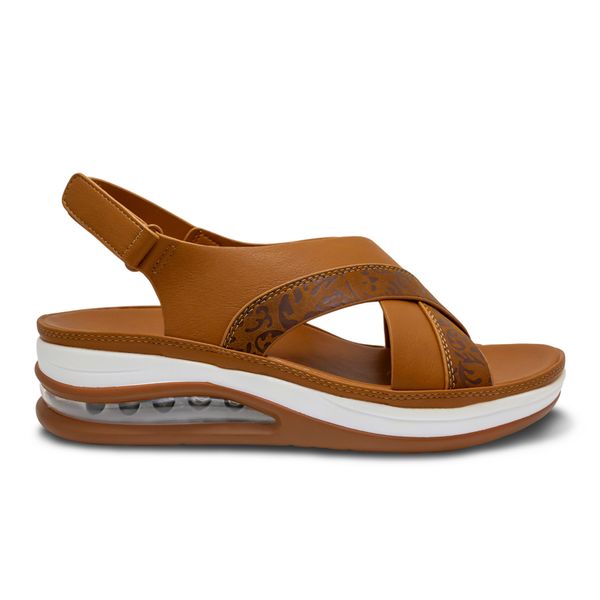 Sandalias Via Spring Confort Mujer Marron 278840