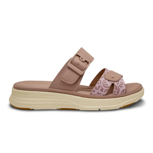 Sandalias Via Spring Confort Mujer Morado 278846