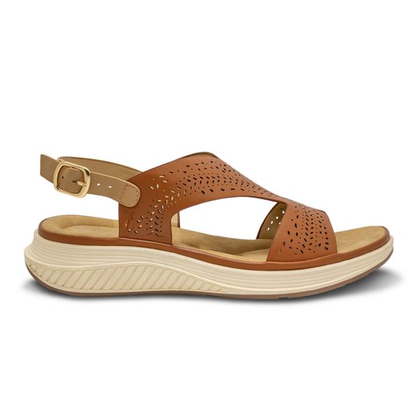 Sandalias Via Spring Confort Mujer Cafe 278930