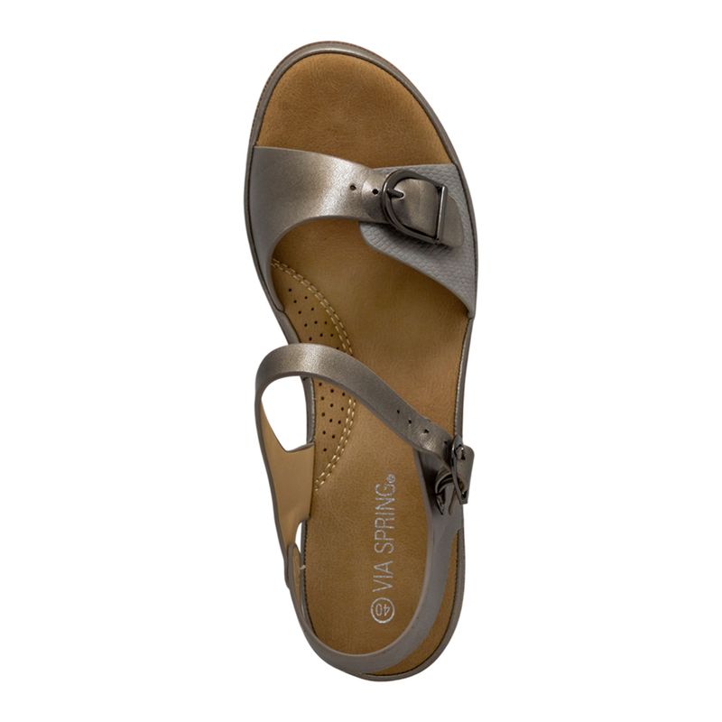 Sandalias-Via-Spring-Casual-Mujer-Plateado-278937-Talla-40-4