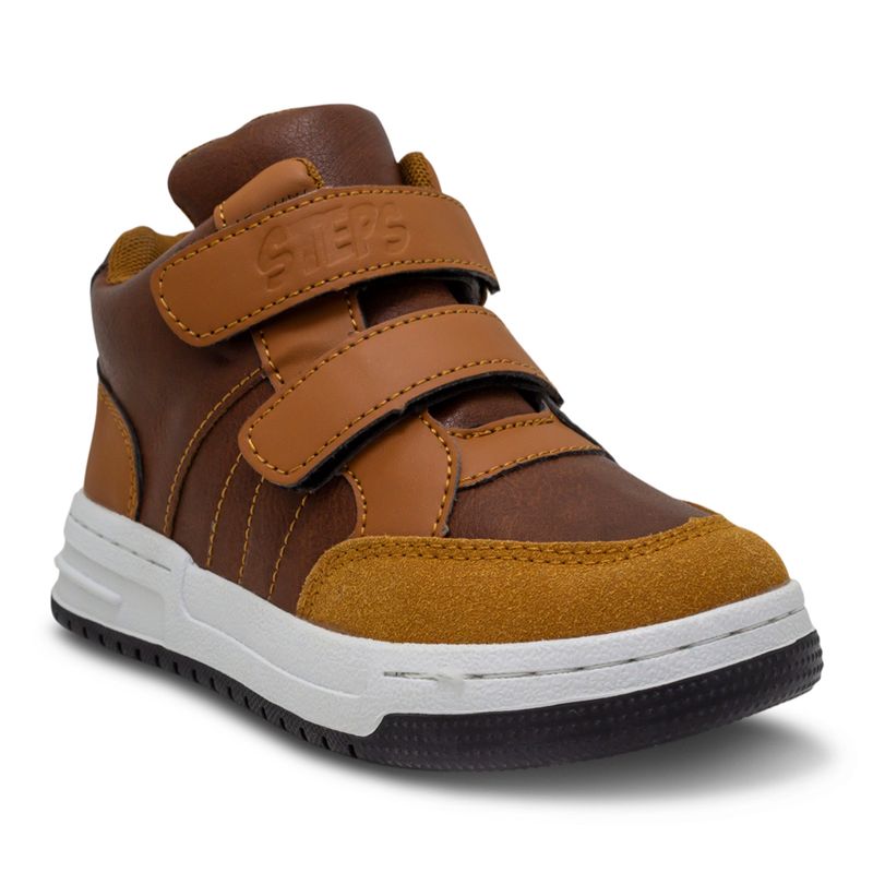Botines-Steps-Casual-Niño-Cafe-279095-Talla-25-2
