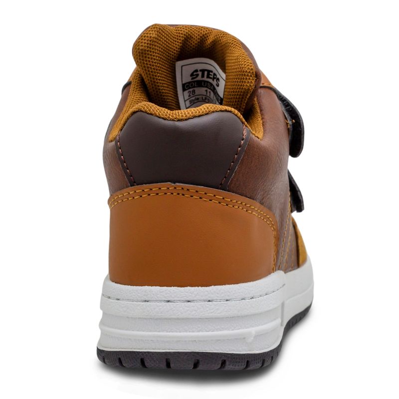Botines-Steps-Casual-Niño-Cafe-279095-Talla-25-3