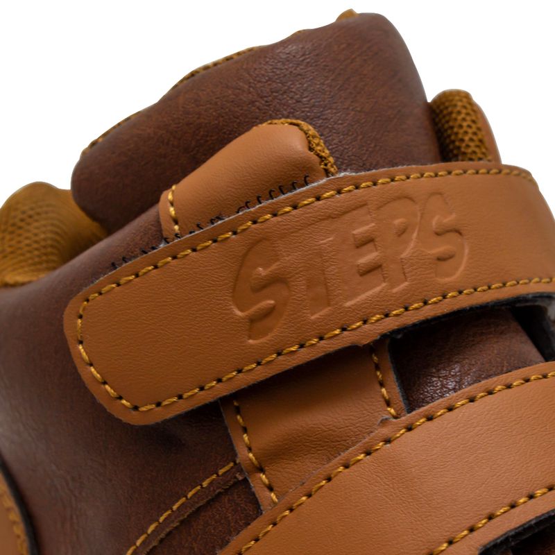 Botines-Steps-Casual-Niño-Cafe-279095-Talla-25-4