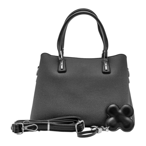 Bolso Negro Mediano Elegante Oficina y Eventos para Mujer T260155