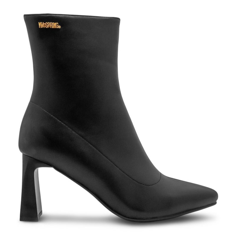 Botines-Tacon-Alto-Mujer-Formal-Via-Spring-Negro-280136-Talla-37-0