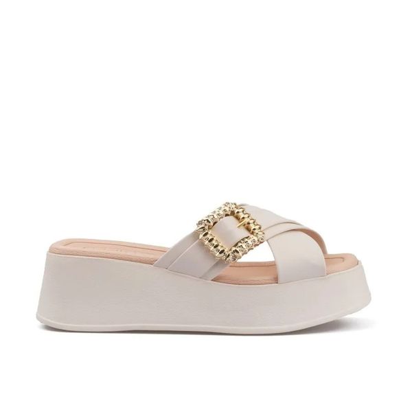 Sandalias Mujer Color Blanco Marca Beira Rio