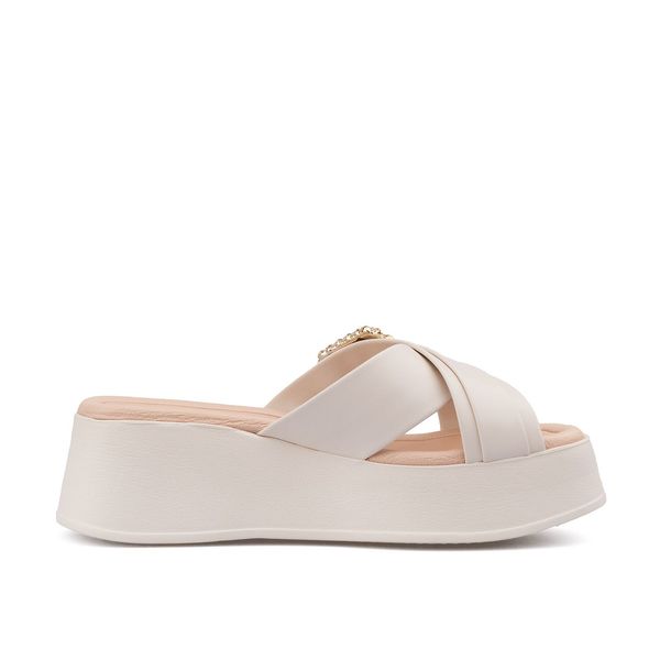 Sandalias Mujer Color Blanco Marca Beira Rio